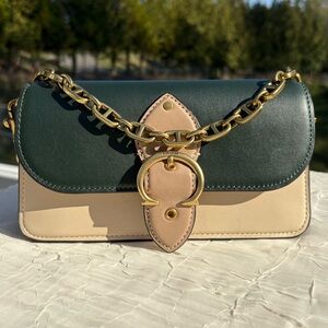 COACH Beat Crossbody Clutch In Colorblock With Upgraded Beat Chain C2617